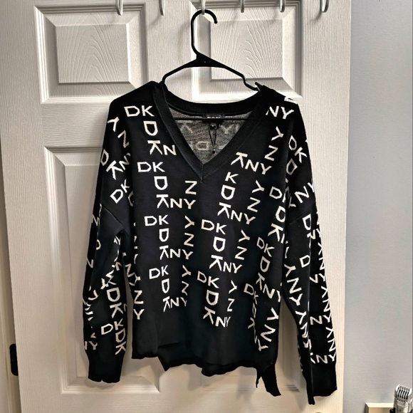 Dkny Sweaters - DKNY Logo Sweater